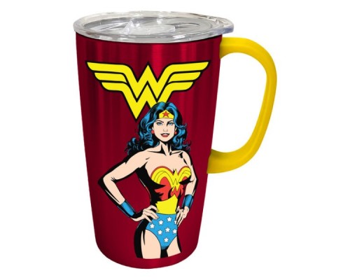 Tasse de voyage Wonder Woman de 18 oz en Inox